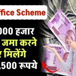 Post Office Scheme: ₹36,000 हजार जमा करने पर मिलेंगे 5,47,500 रूपये