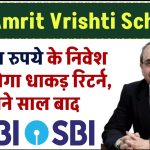 SBI Amrit Vrishti Scheme: 3 लाख रुपये के निवेश पर मिलेगा धाकड़ रिटर्न, इतने साल बाद