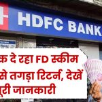 HDFC Bank Scheme: यह बैंक दे रहा FD स्कीम पर सबसे तगड़ा रिटर्न, देखें पूरी जानकारी