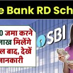 SBI RD Scheme: ₹10,000 जमा करके 7 लाख रूपये मिलेंगे इतने साल बाद, देखें पूरी जानकारी